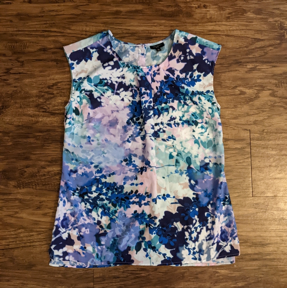 Talbots Sleeveless Blouse Top Women's Size 2P